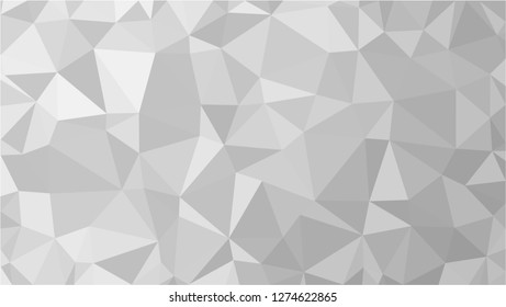 White Polygonal Mosaic Background, Low Poly Style, Vector illustration, Business Design Templates