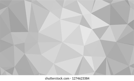 White Polygonal Mosaic Background, Low Poly Style, Vector illustration, Business Design Templates
