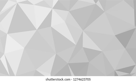 White Polygonal Mosaic Background, Low Poly Style, Vector illustration, Business Design Templates