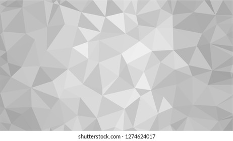 White Polygonal Mosaic Background, Low Poly Style, Vector illustration, Business Design Templates