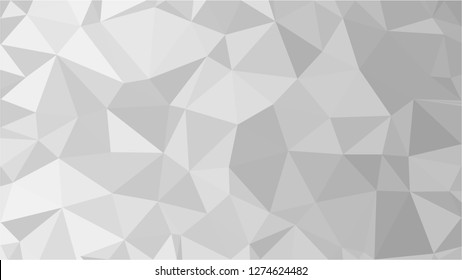 White Polygonal Mosaic Background, Low Poly Style, Vector illustration, Business Design Templates