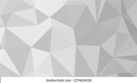 White Polygonal Mosaic Background, Low Poly Style, Vector illustration, Business Design Templates