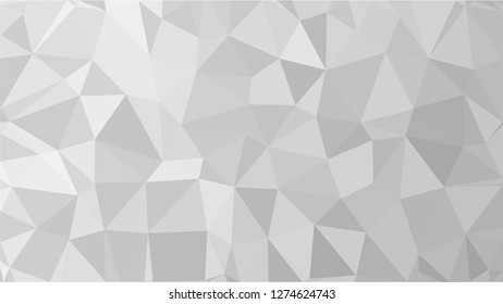 White Polygonal Mosaic Background, Low Poly Style, Vector illustration, Business Design Templates