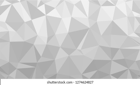 White Polygonal Mosaic Background, Low Poly Style, Vector illustration, Business Design Templates
