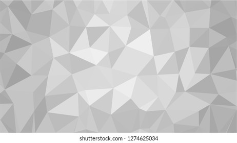 White Polygonal Mosaic Background, Low Poly Style, Vector illustration, Business Design Templates