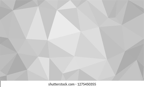 White Polygonal Mosaic Background, Low Poly Style, Vector illustration, Business Design Templates