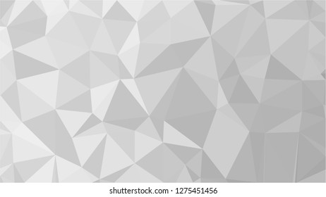 White Polygonal Mosaic Background, Low Poly Style, Vector illustration, Business Design Templates