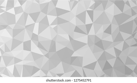 White Polygonal Mosaic Background, Low Poly Style, Vector illustration, Business Design Templates