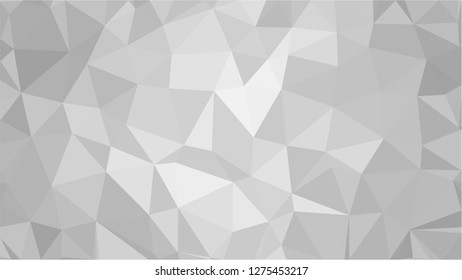 White Polygonal Mosaic Background, Low Poly Style, Vector illustration, Business Design Templates