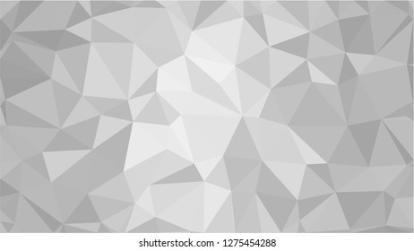 White Polygonal Mosaic Background, Low Poly Style, Vector illustration, Business Design Templates