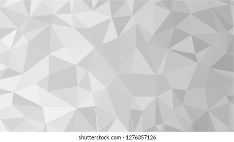 White Polygonal Mosaic Background, Low Poly Style, Vector illustration, Business Design Templates