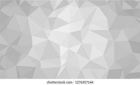 White Polygonal Mosaic Background, Low Poly Style, Vector illustration, Business Design Templates