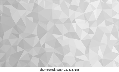White Polygonal Mosaic Background, Low Poly Style, Vector illustration, Business Design Templates
