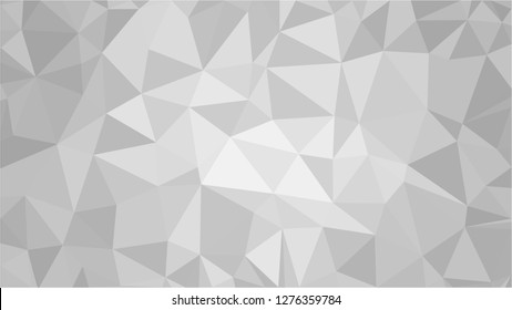 White Polygonal Mosaic Background, Low Poly Style, Vector illustration, Business Design Templates
