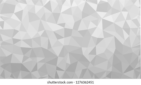 White Polygonal Mosaic Background, Low Poly Style, Vector illustration, Business Design Templates