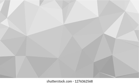 White Polygonal Mosaic Background, Low Poly Style, Vector illustration, Business Design Templates