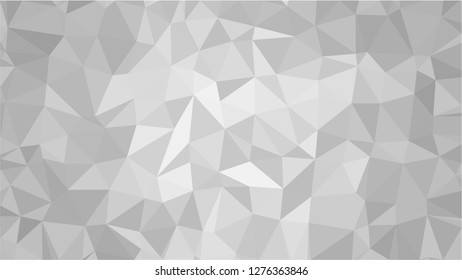 White Polygonal Mosaic Background, Low Poly Style, Vector illustration, Business Design Templates