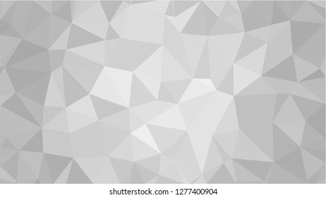 White Polygonal Mosaic Background, Low Poly Style, Vector illustration, Business Design Templates