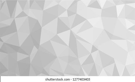White Polygonal Mosaic Background, Low Poly Style, Vector illustration, Business Design Templates