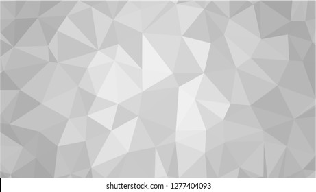 White Polygonal Mosaic Background, Low Poly Style, Vector illustration, Business Design Templates
