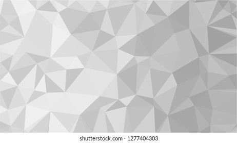 White Polygonal Mosaic Background, Low Poly Style, Vector illustration, Business Design Templates