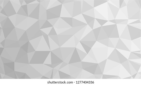 White Polygonal Mosaic Background, Low Poly Style, Vector illustration, Business Design Templates
