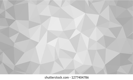 White Polygonal Mosaic Background, Low Poly Style, Vector illustration, Business Design Templates