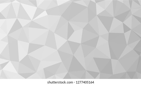 White Polygonal Mosaic Background, Low Poly Style, Vector illustration, Business Design Templates