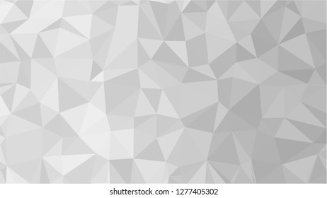 White Polygonal Mosaic Background, Low Poly Style, Vector illustration, Business Design Templates