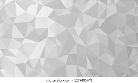 White Polygonal Mosaic Background, Low Poly Style, Vector illustration, Business Design Templates