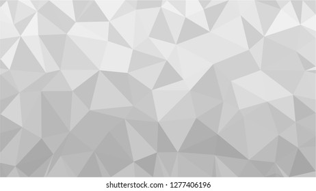 White Polygonal Mosaic Background, Low Poly Style, Vector illustration, Business Design Templates