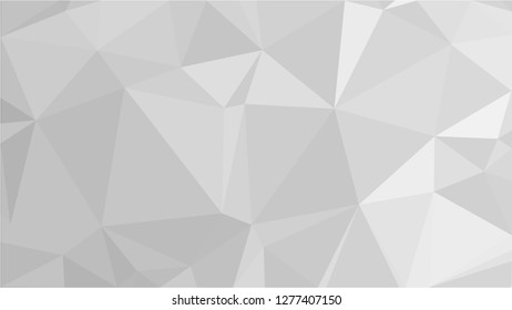 White Polygonal Mosaic Background, Low Poly Style, Vector illustration, Business Design Templates