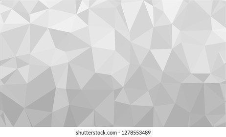 White Polygonal Mosaic Background, Low Poly Style, Vector illustration, Business Design Templates