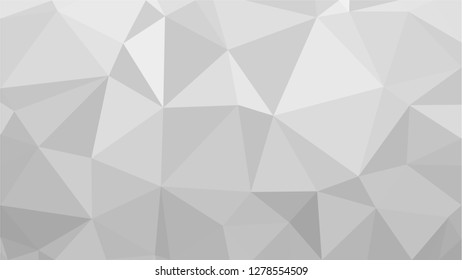 White Polygonal Mosaic Background, Low Poly Style, Vector illustration, Business Design Templates