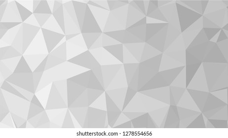 White Polygonal Mosaic Background, Low Poly Style, Vector illustration, Business Design Templates