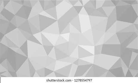 White Polygonal Mosaic Background, Low Poly Style, Vector illustration, Business Design Templates