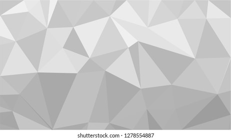White Polygonal Mosaic Background, Low Poly Style, Vector illustration, Business Design Templates