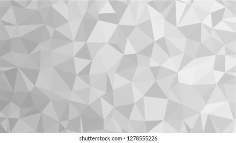 White Polygonal Mosaic Background, Low Poly Style, Vector illustration, Business Design Templates