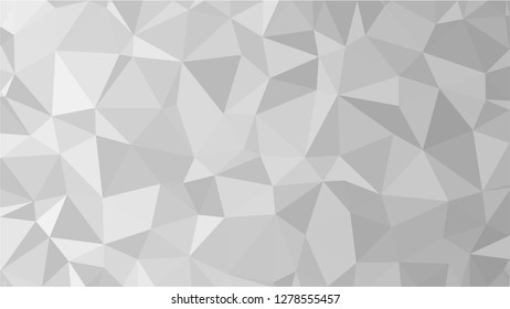 White Polygonal Mosaic Background, Low Poly Style, Vector illustration, Business Design Templates