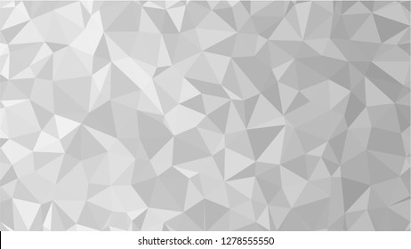 White Polygonal Mosaic Background, Low Poly Style, Vector illustration, Business Design Templates