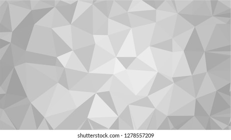 White Polygonal Mosaic Background, Low Poly Style, Vector illustration, Business Design Templates