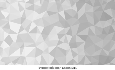 White Polygonal Mosaic Background, Low Poly Style, Vector illustration, Business Design Templates