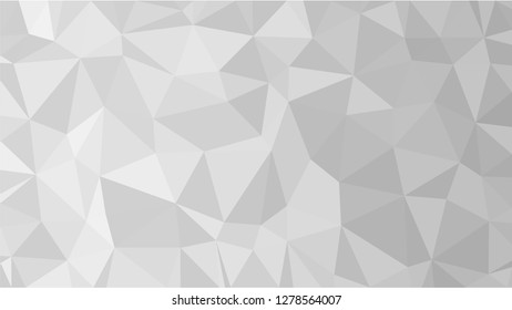 White Polygonal Mosaic Background, Low Poly Style, Vector illustration, Business Design Templates