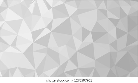 White Polygonal Mosaic Background, Low Poly Style, Vector illustration, Business Design Templates