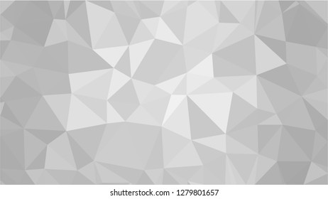 White Polygonal Mosaic Background, Low Poly Style, Vector illustration, Business Design Templates