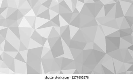 White Polygonal Mosaic Background, Low Poly Style, Vector illustration, Business Design Templates
