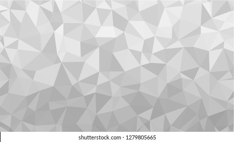 White Polygonal Mosaic Background, Low Poly Style, Vector illustration, Business Design Templates