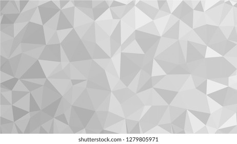 White Polygonal Mosaic Background, Low Poly Style, Vector illustration, Business Design Templates