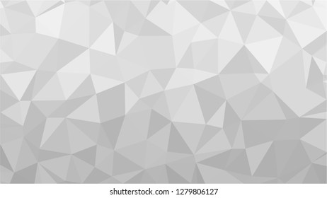 White Polygonal Mosaic Background, Low Poly Style, Vector illustration, Business Design Templates