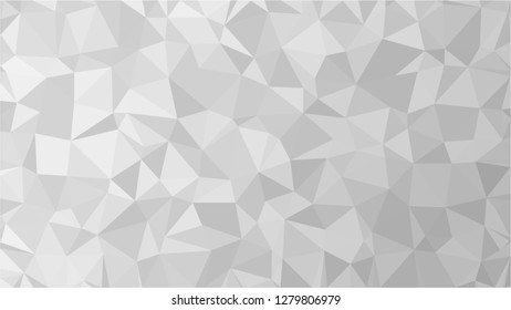 White Polygonal Mosaic Background, Low Poly Style, Vector illustration, Business Design Templates